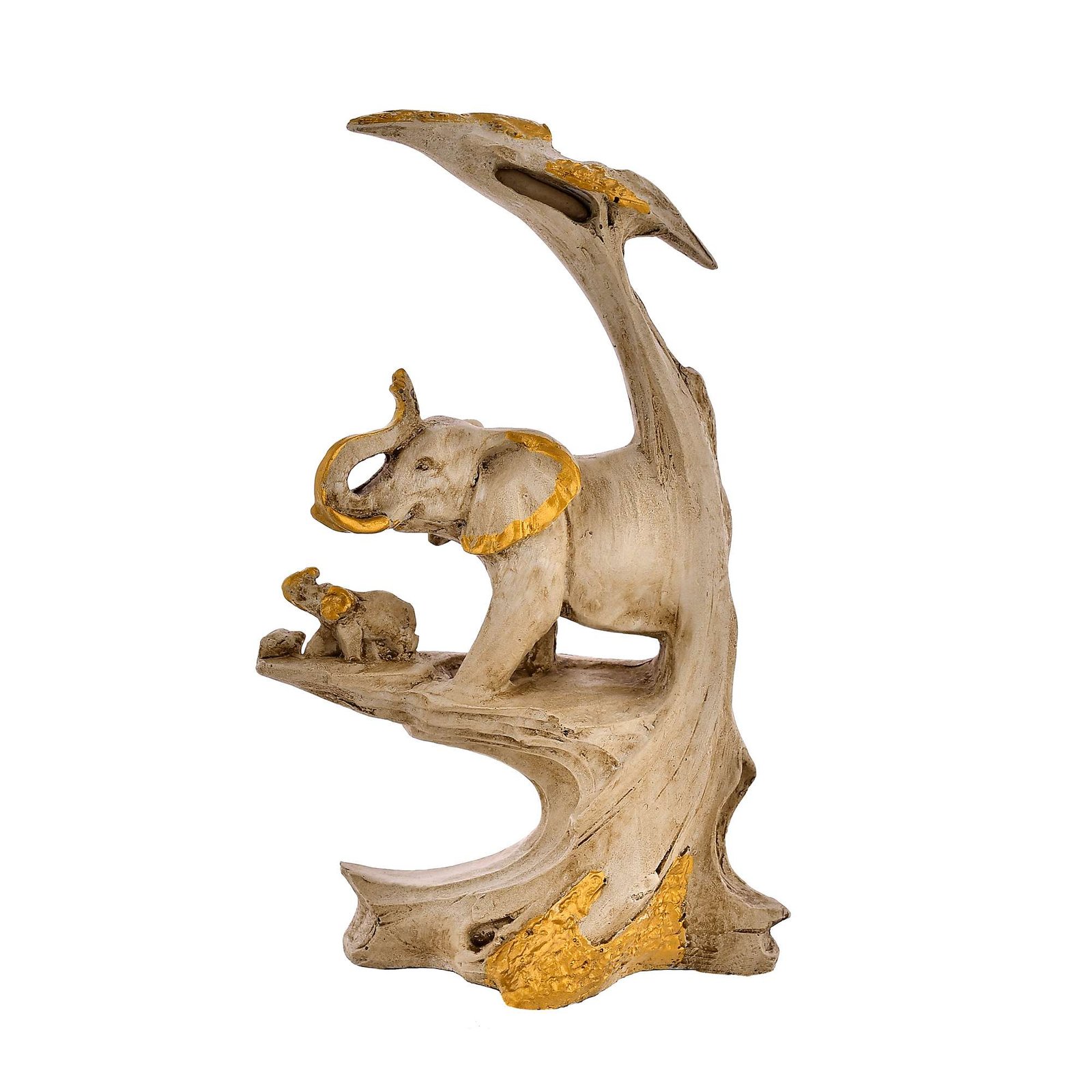 Elephant Family Statue - Image 2