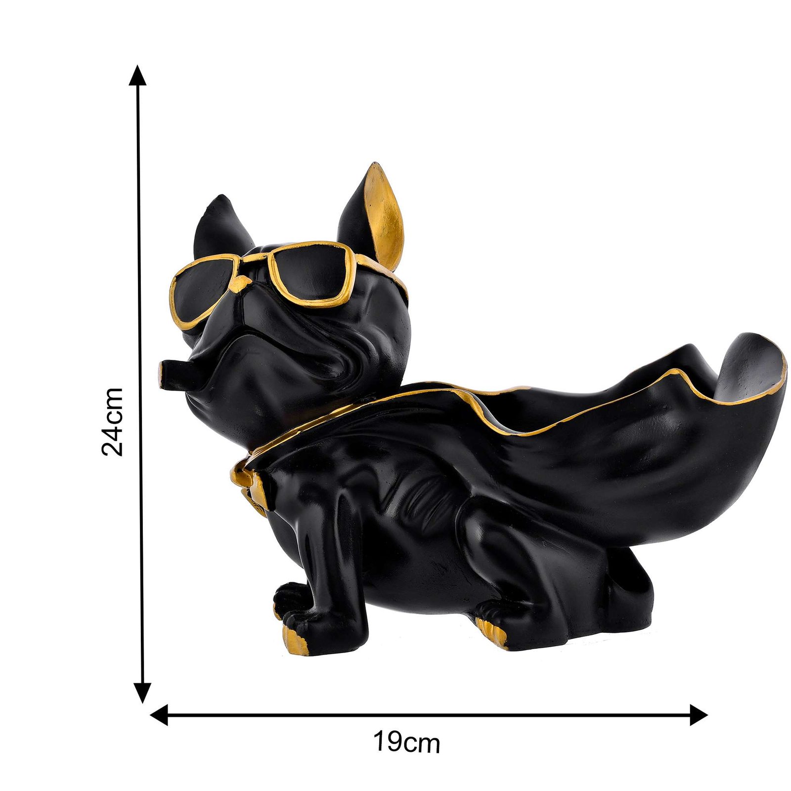 Dog Plate Showpiece with Plate - Image 4