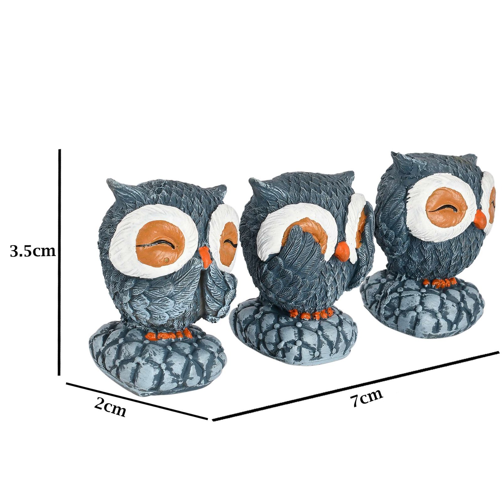 Set of 3 Owl Set - Image 2